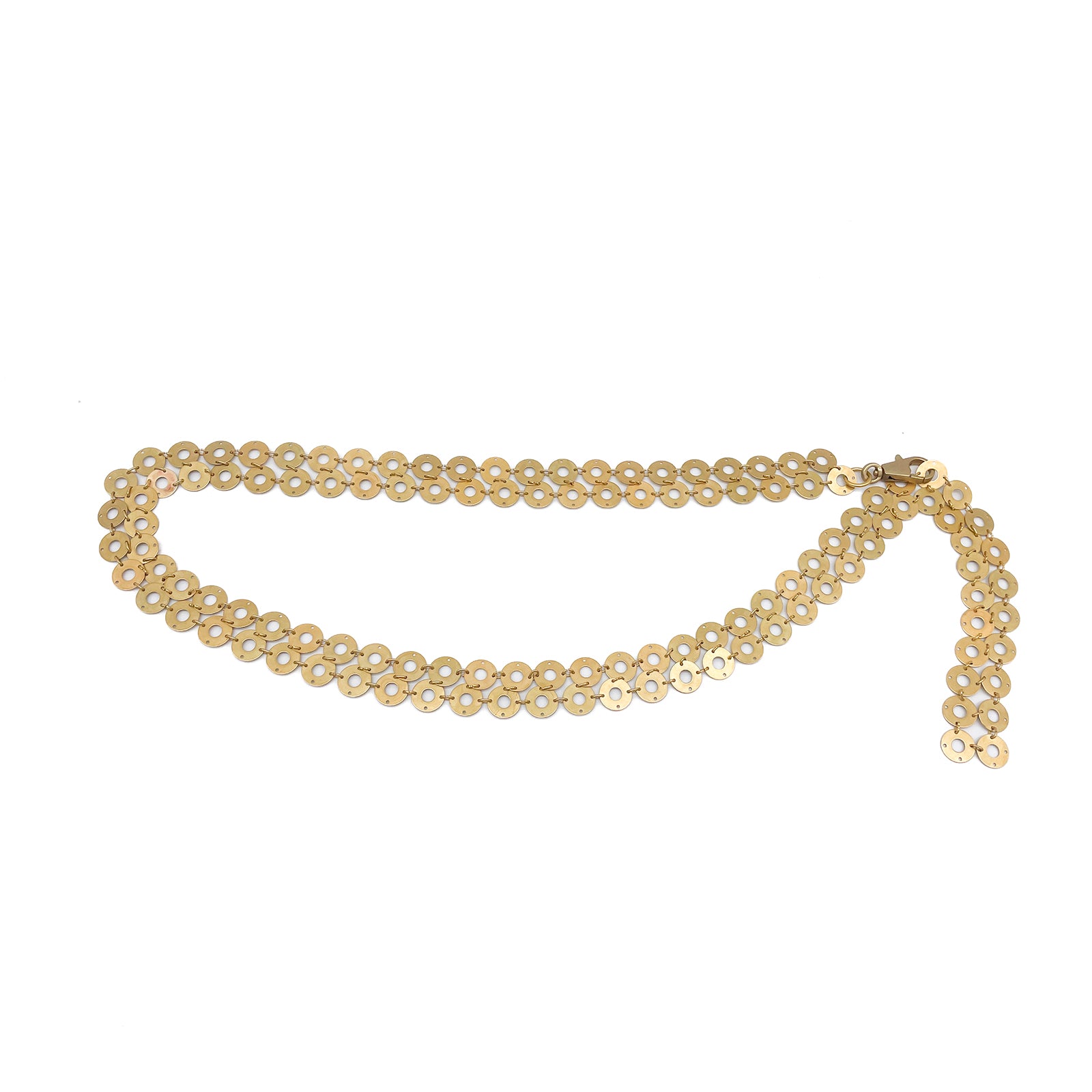 Wide Stella Chain Belt - Elegant Italian Gold Chain Belt | Streets Ahead XS / Gold Wide Stella Chain Belt - Elegant Italian Gold Chain Belt | Streets Ahead XS / Gold