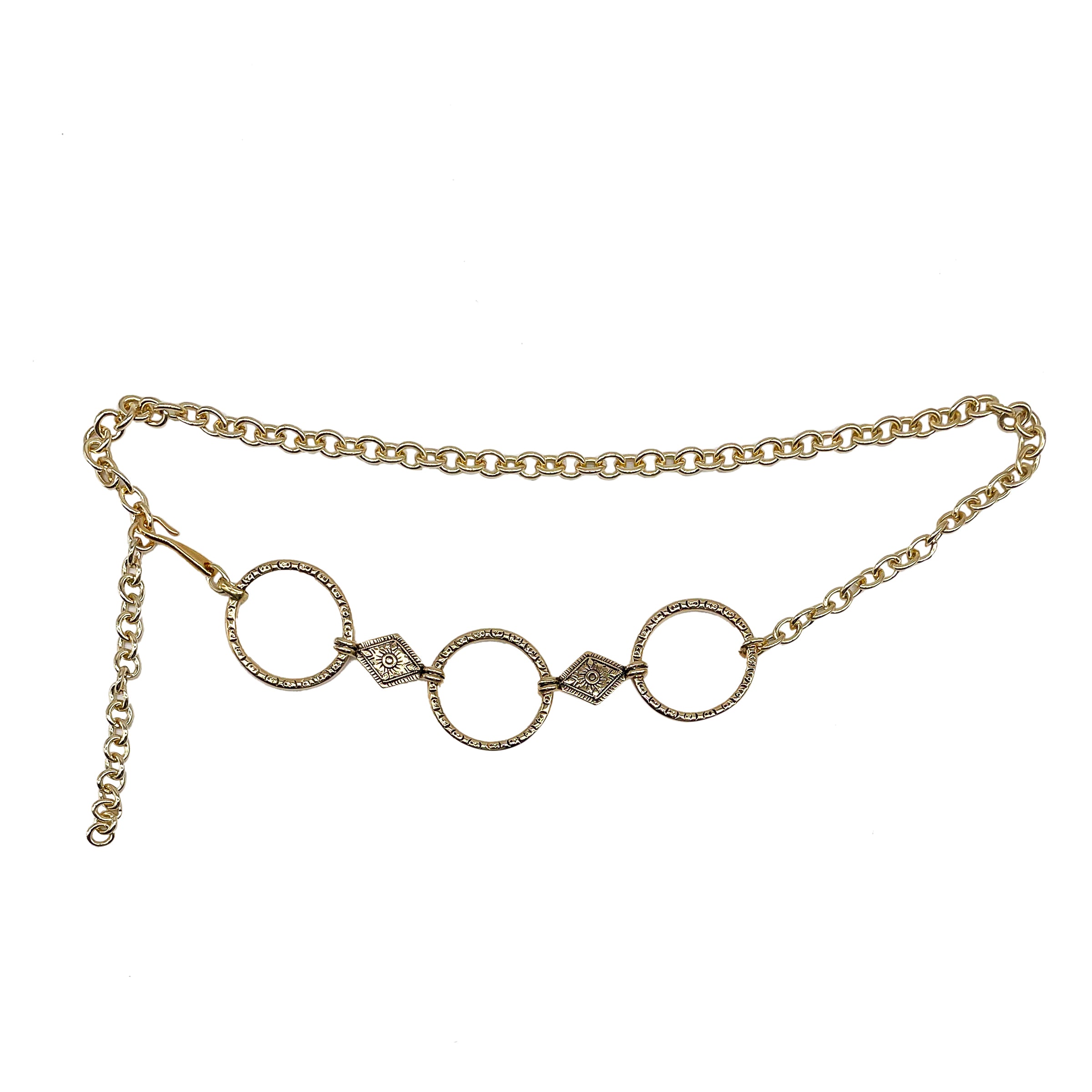 Isla Chain Belt Boho Festival Gold Chain Belt Streets Ahead