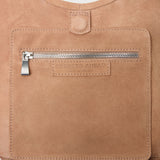 Stevie Fringe Hobo Cappuccino Suede