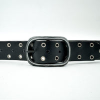 小物 Auralee LEATHER BELT BLACK M Namu Shop - Auralee Leather Narrow Belt - Black
