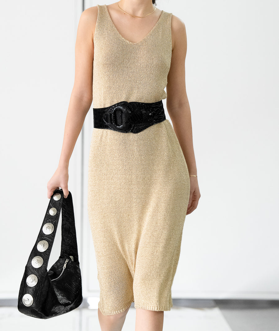 Athena Shoulder Bag Olive Nubuck