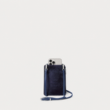 Romy Phone Crossbody Navy Calf Hair