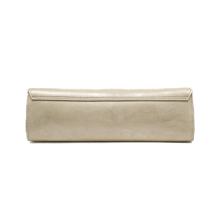 Stella Clutch - Pearl Italian Leather Handheld Clutch - Streets Ahead