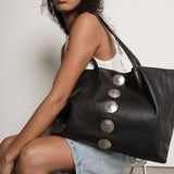 Gaia Tote Bag Black - [description] - StreetsAheadInc