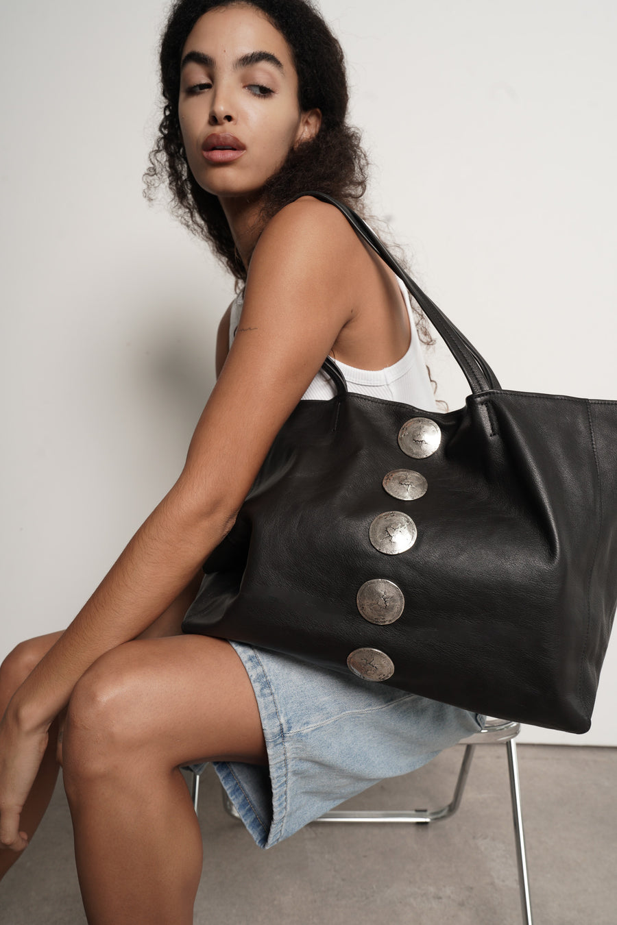 Gaia Tote Bag Black - [description] - StreetsAheadInc