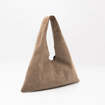 Mila Mini - Taupe Suede - handbag - StreetsAheadInc