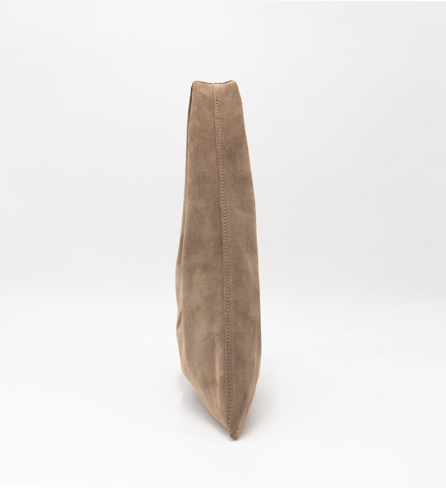 Mila Mini - Taupe Suede