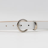 Kya Belt - Chic Pyramid Hardware Belt On Smooth Italian Leather - Streets Ahead