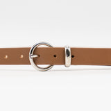 Kya Belt - Chic Pyramid Hardware Belt On Smooth Italian Leather - Streets Ahead