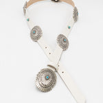 Iris Belt - Western Concho Leather Belt - Streets Ahead