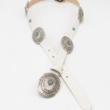 Iris Belt - Western Concho Leather Belt - Streets Ahead