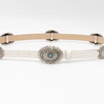 Iris Belt - Western Concho Leather Belt - Streets Ahead