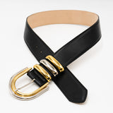 Terra Waist Belt - Striking Two-Tone Buckle In Gold And Silver Intricate Multi-Loop Detail - Streets Ahead
