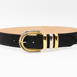 Terra Waist Belt - Striking Two-Tone Buckle In Gold And Silver Intricate Multi-Loop Detail - Streets Ahead