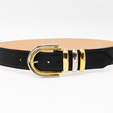Terra Waist Belt - Striking Two-Tone Buckle In Gold And Silver Intricate Multi-Loop Detail - Streets Ahead