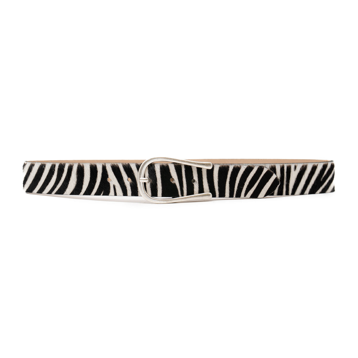Eris Belt Zebra Calf Hair