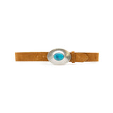Oceana Belt - Tan Suede