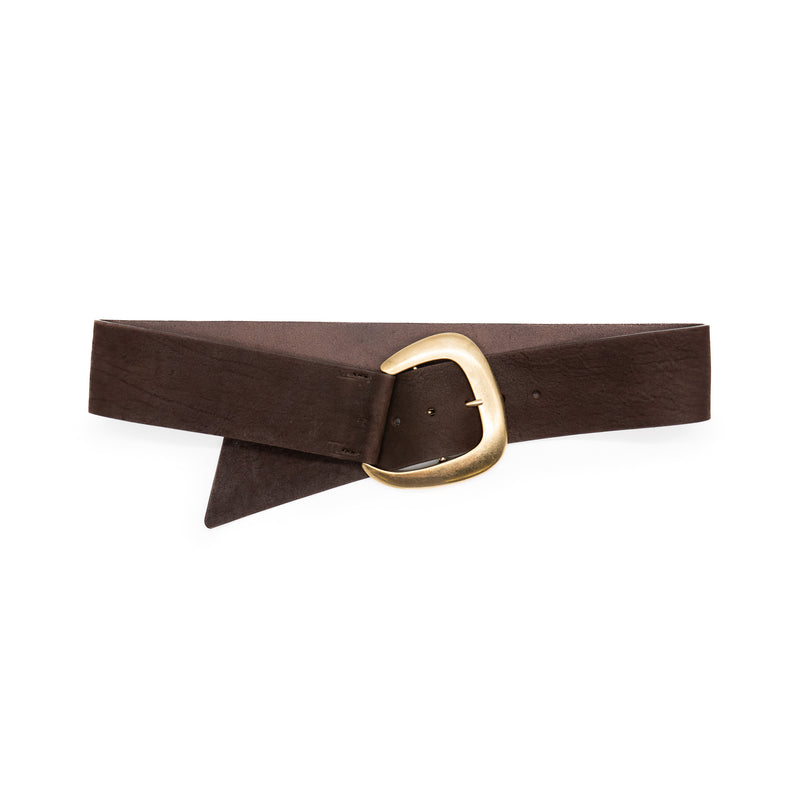 Marlowe Belt - Coffee Italian Leather