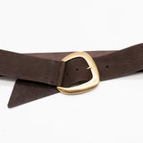 Marlowe Belt - Coffee Italian Leather