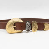 Ariel Belt - Cognac Leather