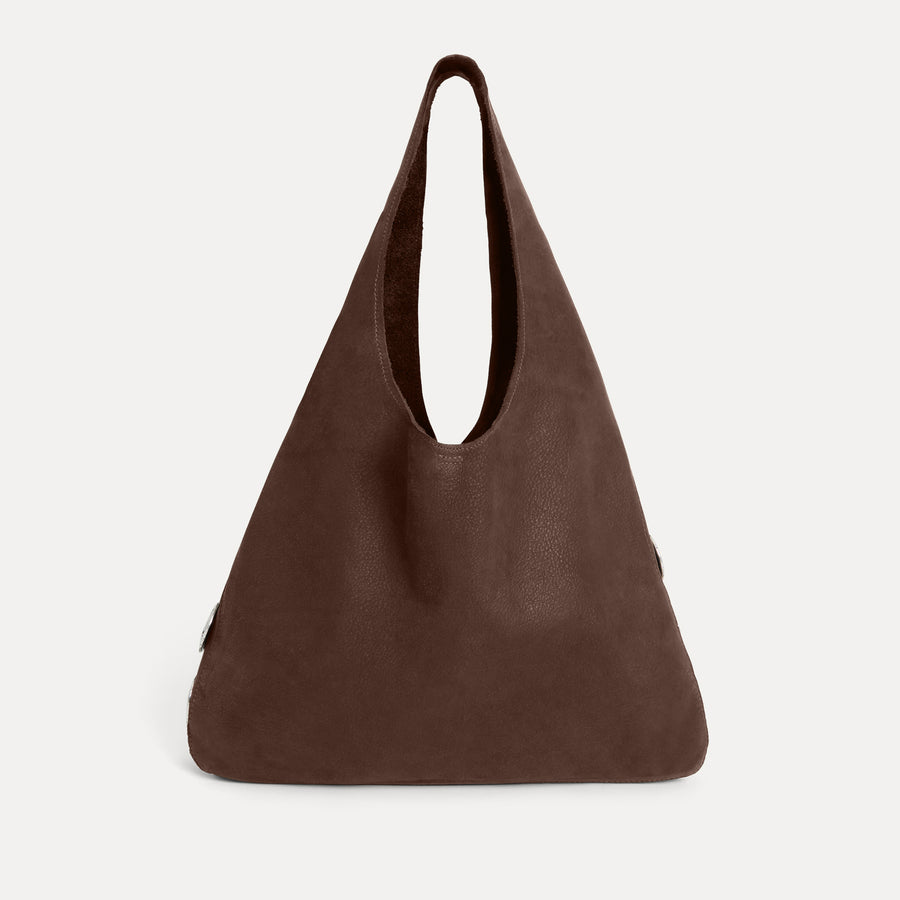 Rhea Hobo Bag Chocolate Nubuck