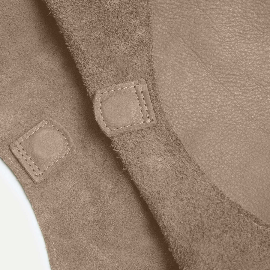 Rhea Hobo Bag Taupe Nubuck