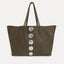 Gaia Tote Bag Olive Nubuck - [description] - StreetsAheadInc