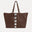 Gaia Tote Bag Chocolate Nubuck - [description] - StreetsAheadInc