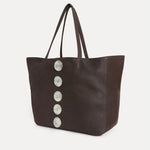 Gaia Tote Bag Coffee Nubuck - [description] - StreetsAheadInc