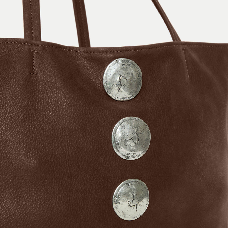 Gaia Tote Bag Chocolate Nubuck