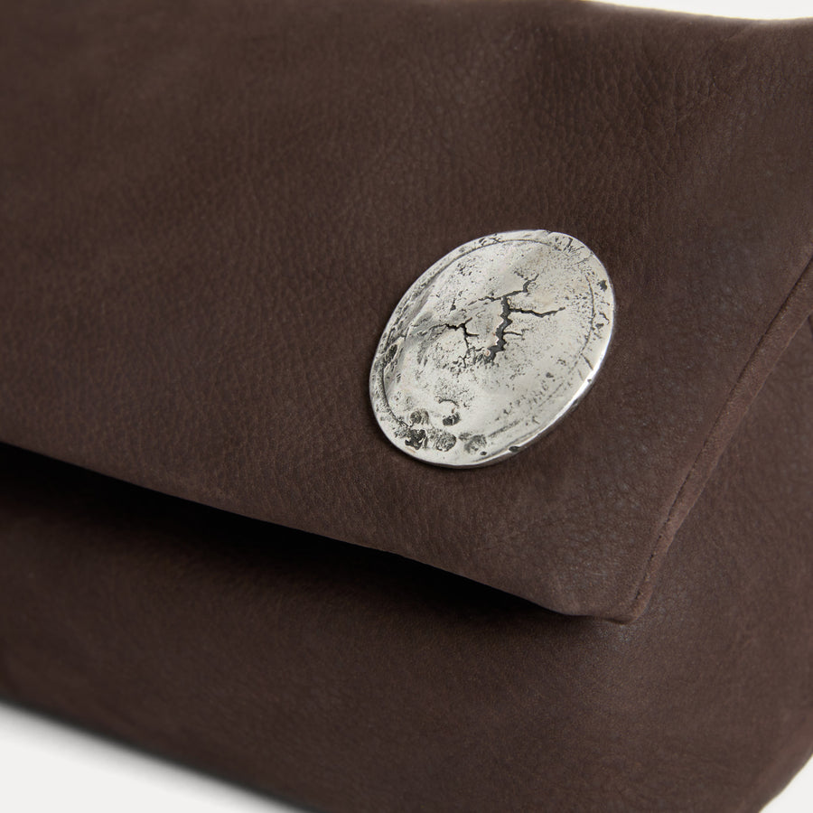 Vesta Clutch Coffee Nubuck