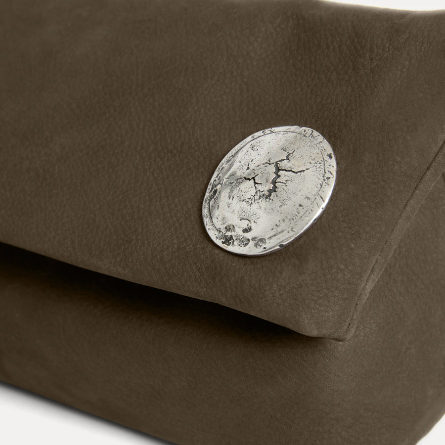 Vesta Clutch Cactus Nubuck