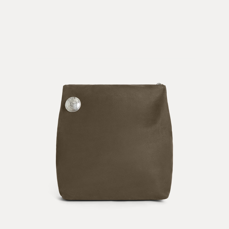 Vesta Clutch Cactus Nubuck