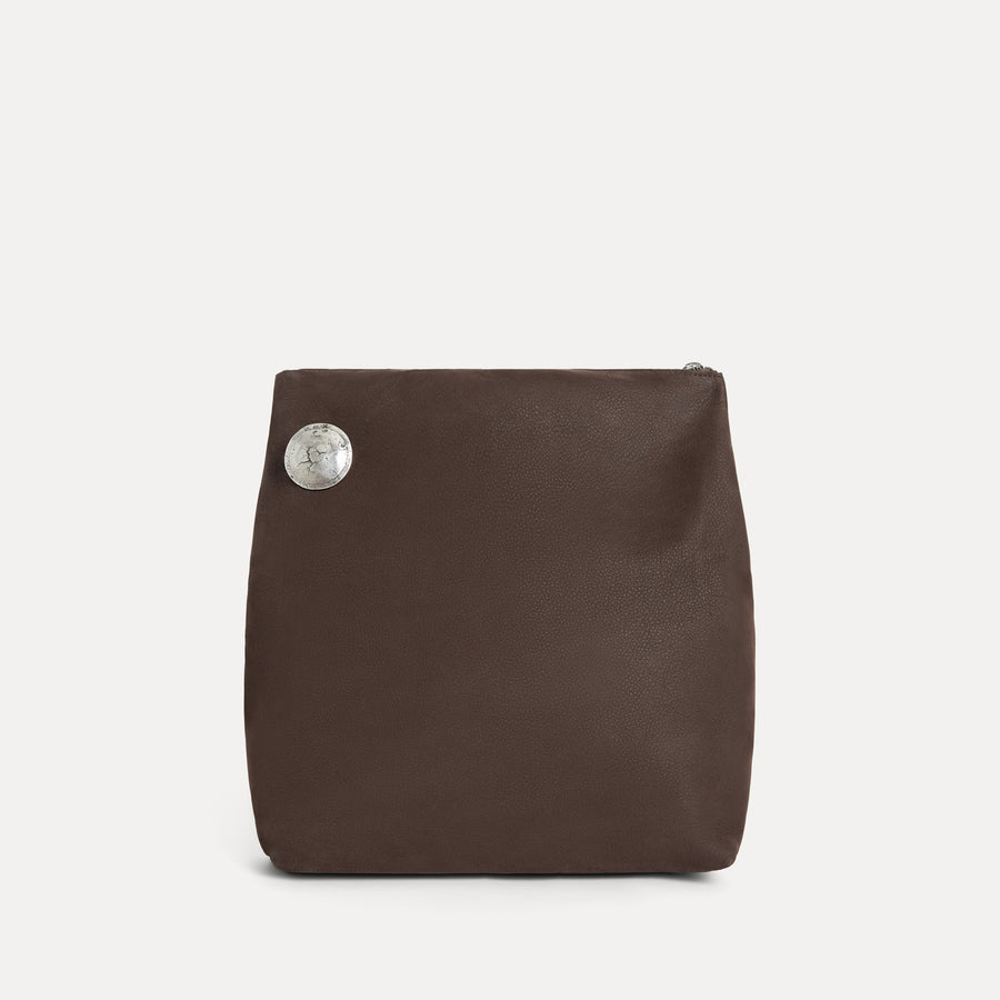 Vesta Clutch Coffee Nubuck