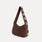 Athena Shoulder Bag Chocolate Nubuck - [description] - StreetsAheadInc