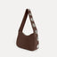 Athena Shoulder Bag Chocolate Nubuck - [description] - StreetsAheadInc