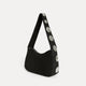 Athena Shoulder Bag Black Nubuck - [description] - StreetsAheadInc