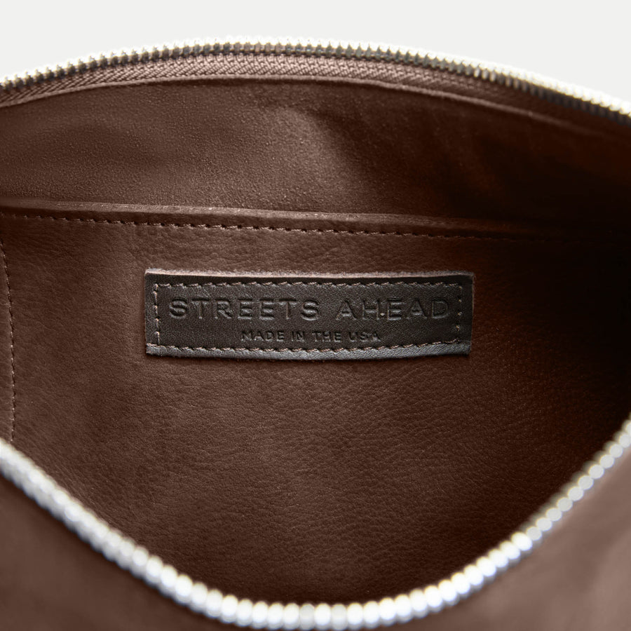 Athena Shoulder Bag Chocolate Nubuck