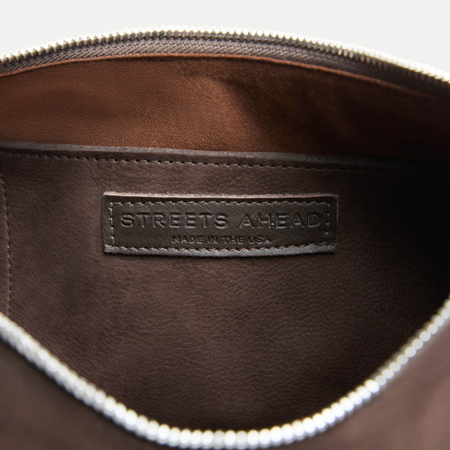 Athena Shoulder Bag Coffee Nubuck
