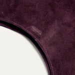 Rhea Hobo Bag Plum Suede - [description] - StreetsAheadInc