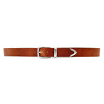 Casey Belt - Unisex Classic Tan Leather Belt - Streets Ahead