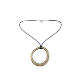 Calista Necklace - Brass Pendant Necklace - Streets Ahead