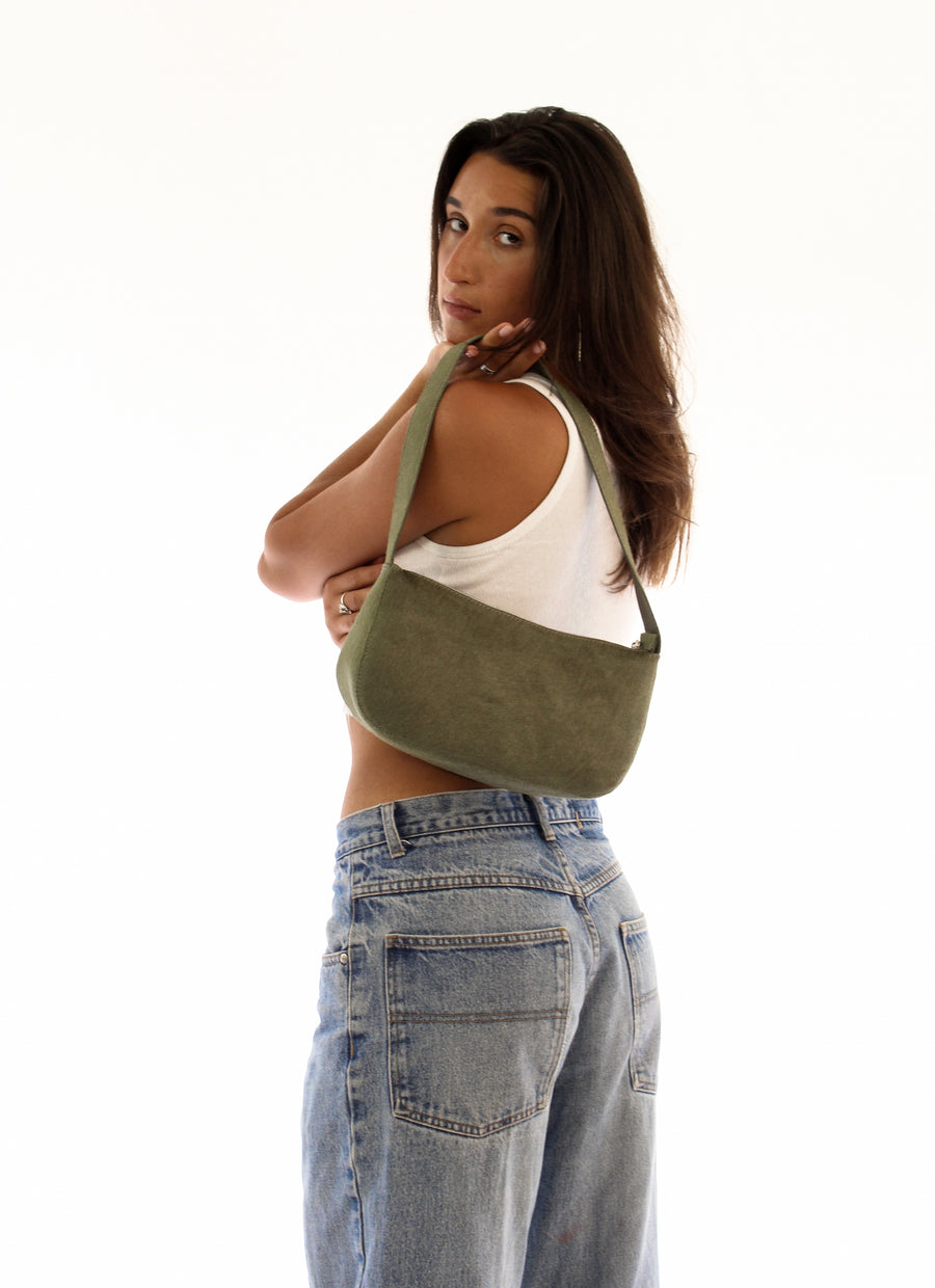 Kai Should Bag Kalbshaar – Oliv