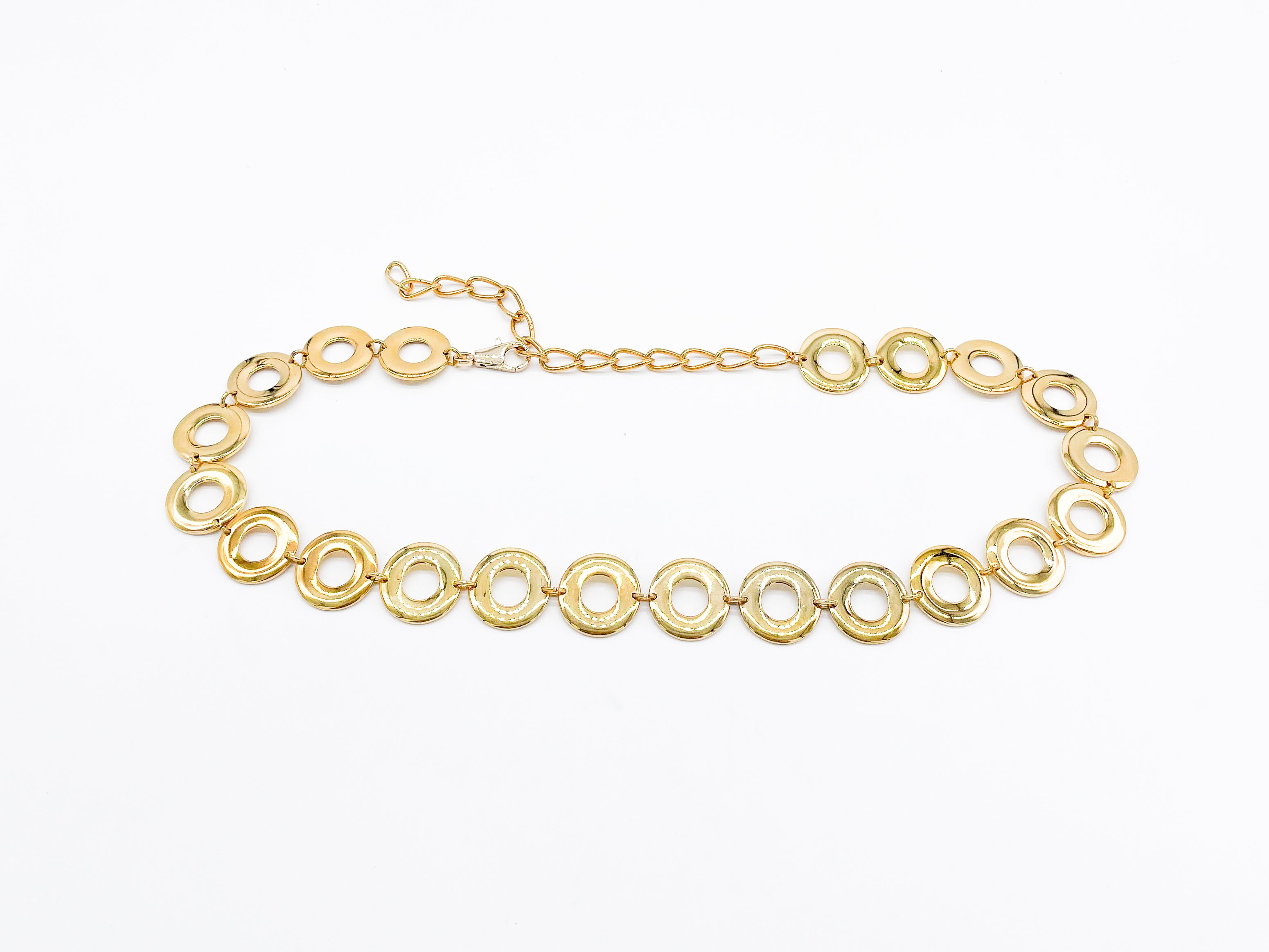 Tatum - Elegant Gold Plated Italian Chain Belt - Streets Ahead