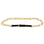Nadia Belt - Italian Gold Chain Link Chic Belt - Streets Ahead