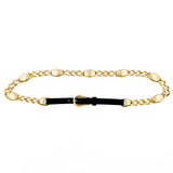 Nadia Belt - Italian Gold Chain Link Chic Belt - Streets Ahead