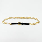 Nadia Belt - Italian Gold Chain Link Chic Belt - Streets Ahead