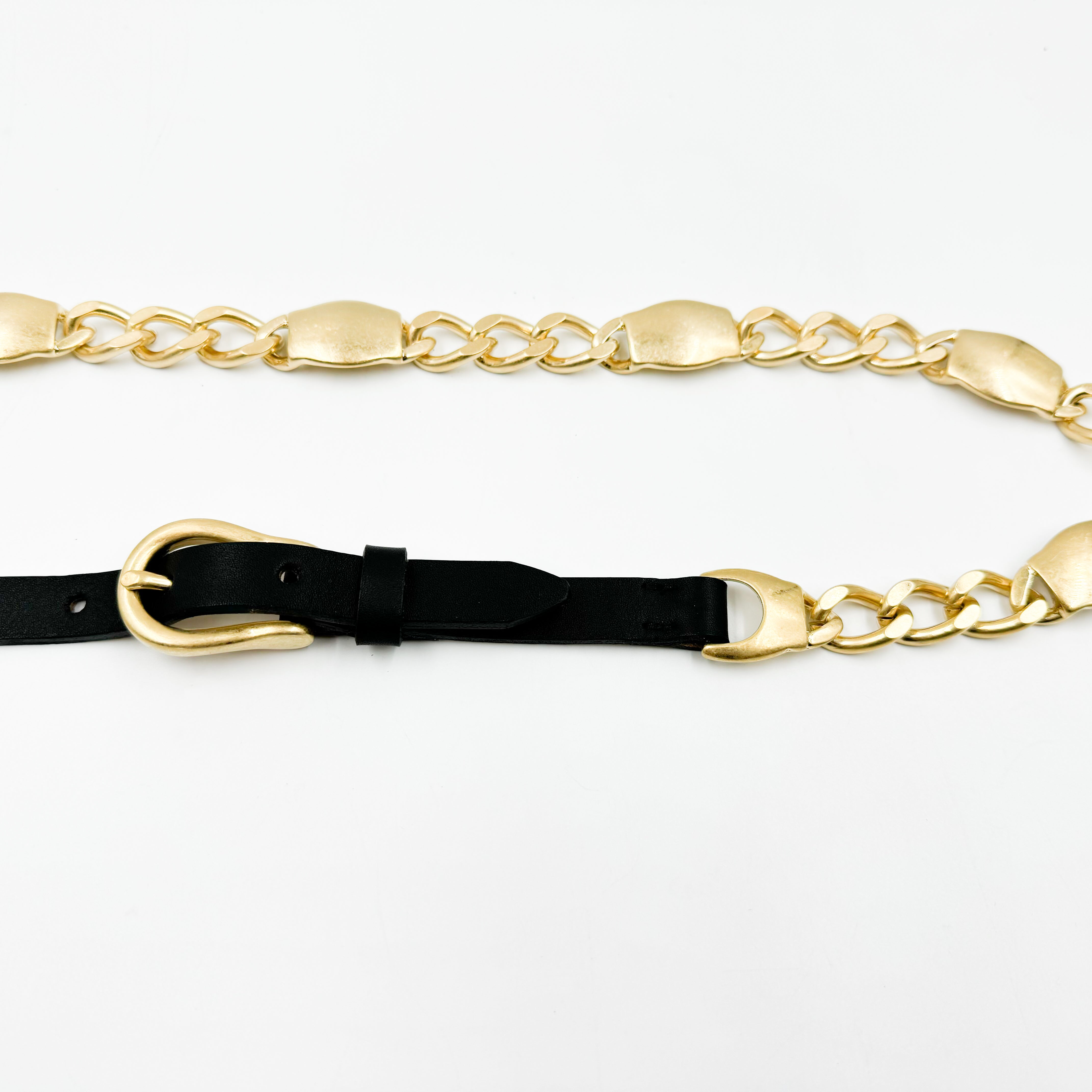 Nadia Belt - Italian Gold Chain Link Chic Belt - Streets Ahead