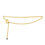 Streets Ahead x Past Midnight Round Mini Belt - Belts - StreetsAheadInc