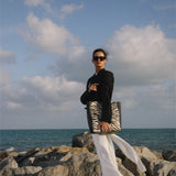 Mara Shopper - Zebra Calf Hair - [description] - StreetsAheadInc